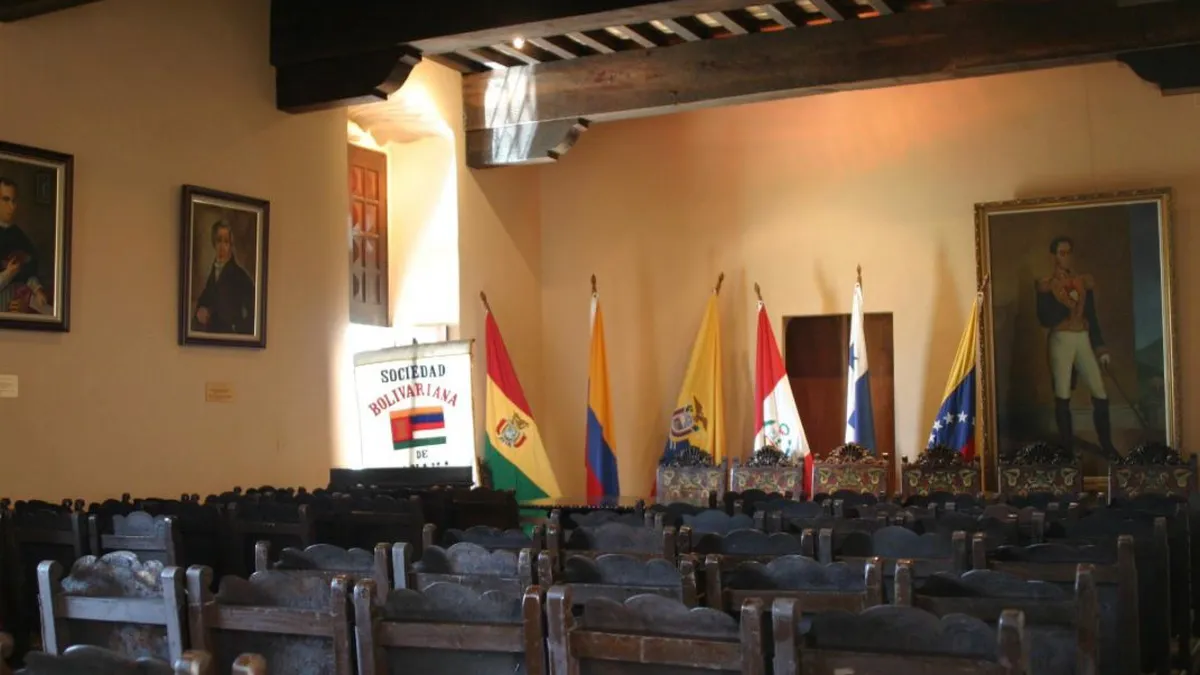 Salón Bolívar del Palacio Bolívar